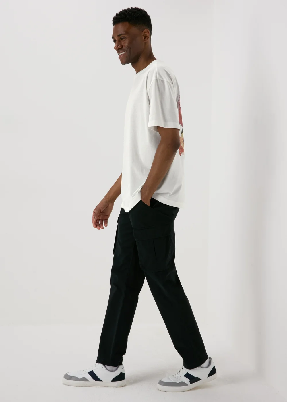 Ecru Fearless T-Shirt - S Image 4