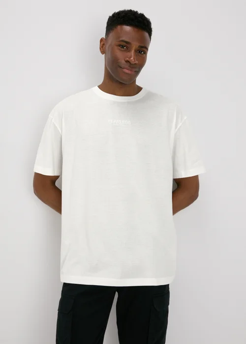 Ecru Fearless T-Shirt - S Image 1