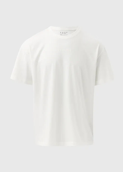 Ecru Fearless T-Shirt - S Image 5