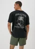 Black Costa Rica T-Shirt - S Image 2