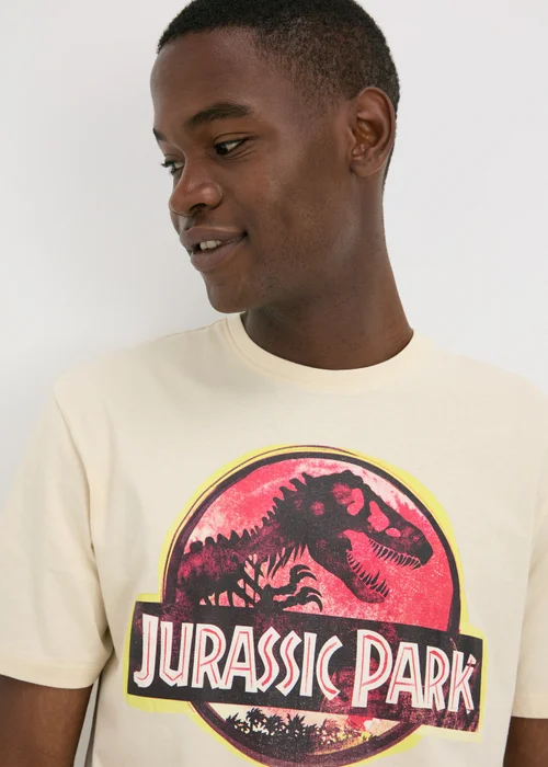 Stone Jurassic Park T-Shirt - S Image 3