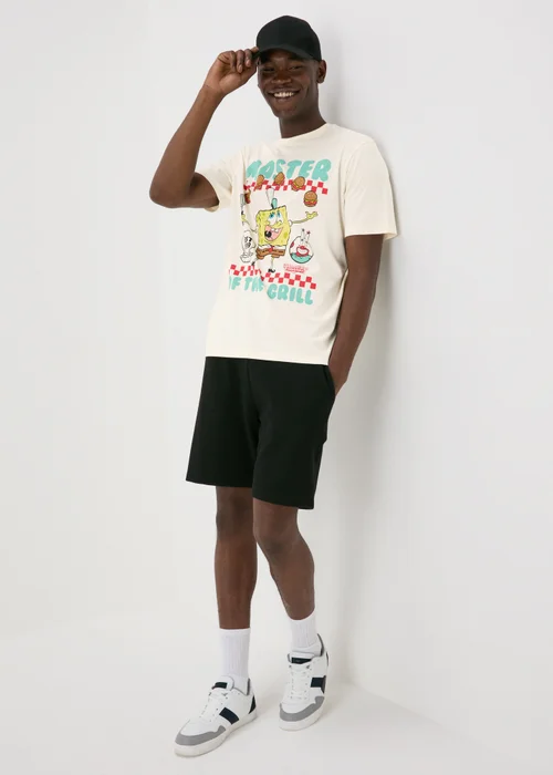 SpongeBob Ecru T-Shirt - S Image 4