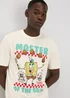 SpongeBob Ecru T-Shirt - S Image 3