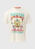 SpongeBob Ecru T-Shirt - S Image 5