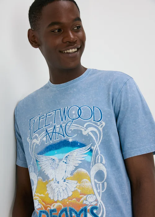 Blue Fleetwood Mac T-Shirt - S Image 3