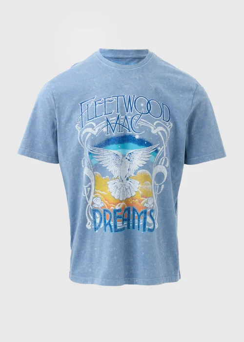 Blue Fleetwood Mac T-Shirt - S Image 5