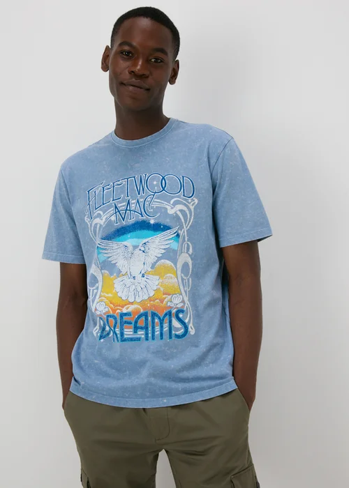 Blue Fleetwood Mac T-Shirt - S Image 1
