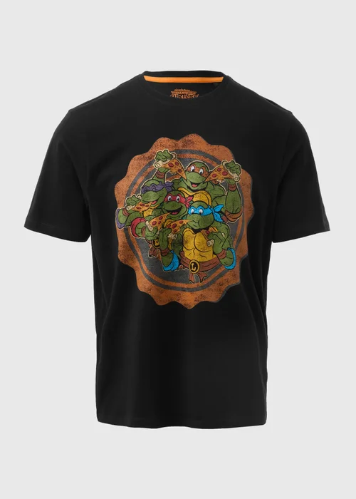 Ninja Turtles Black T-Shirt - S Image 5