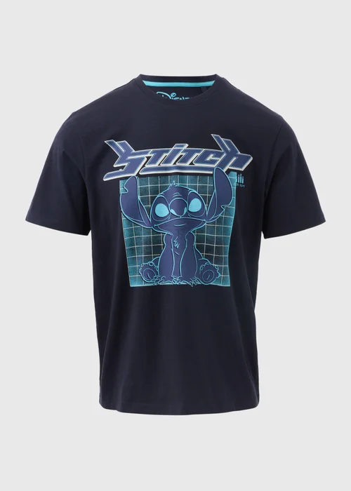 Stitch Navy T-Shirt - S Image 5