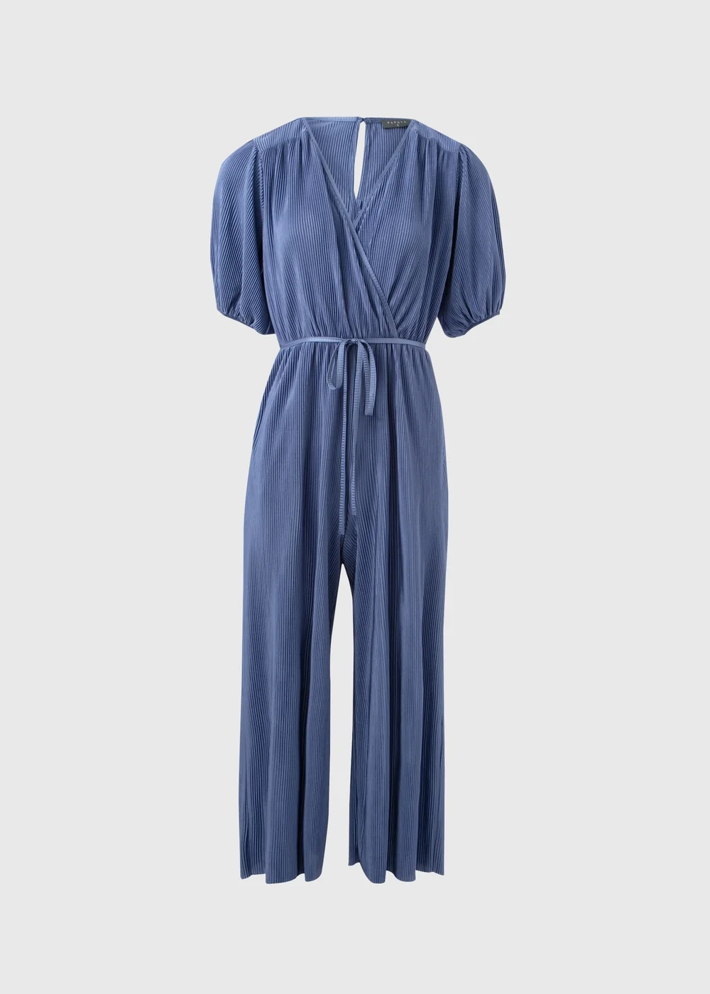 Blue Plisse Jumpsuit - 8 Image 5