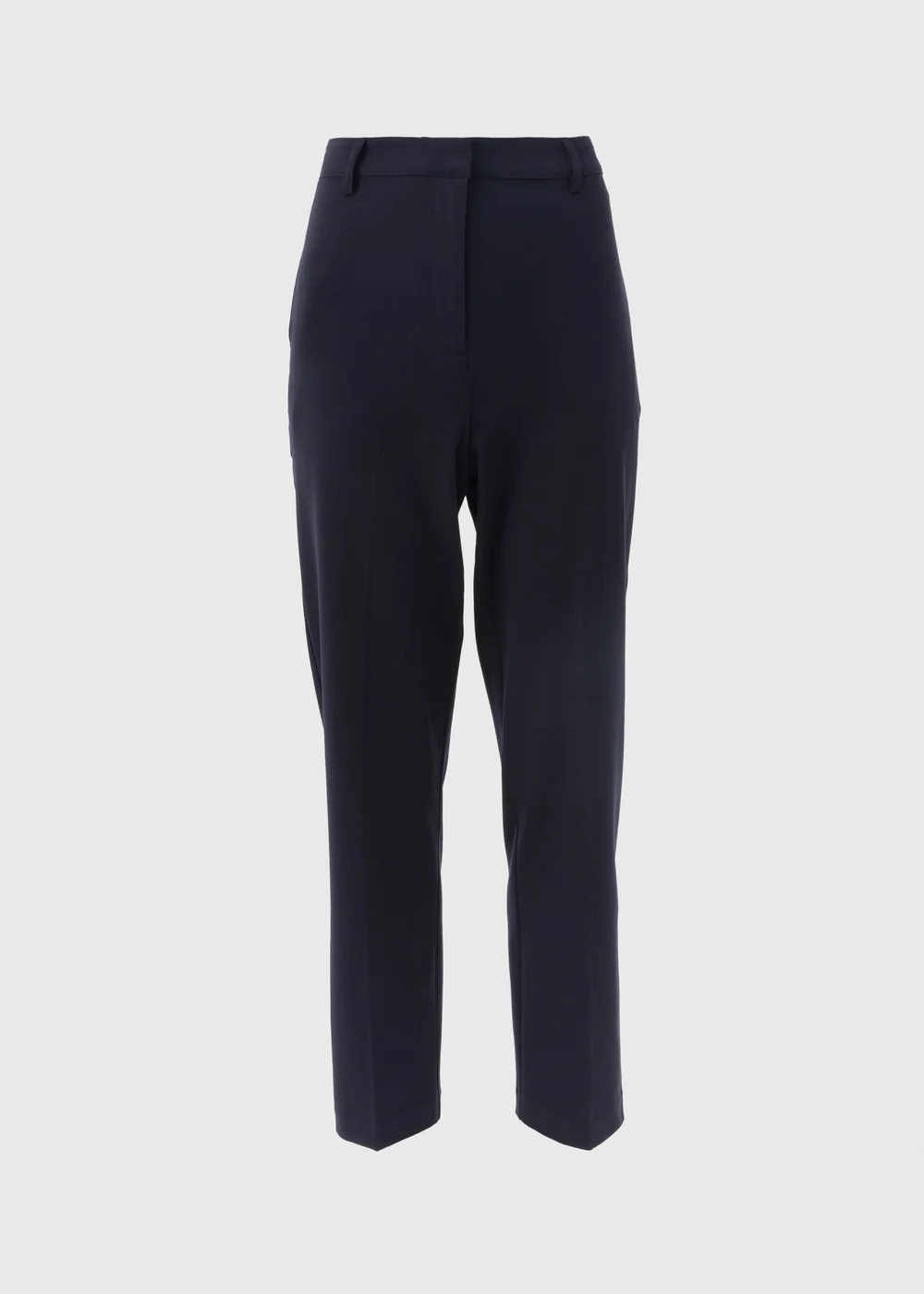 Et Vous Navy Tailored Straight Leg Trousers - 8 Image 5