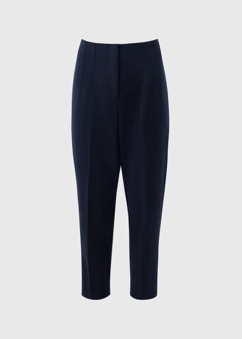 Et Vous Navy Tapered Trousers - 8 Image 4