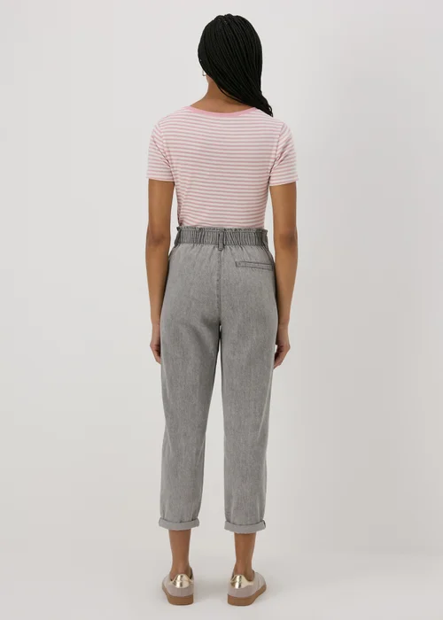 Grey Paperbag Jeans - 8 Image 2