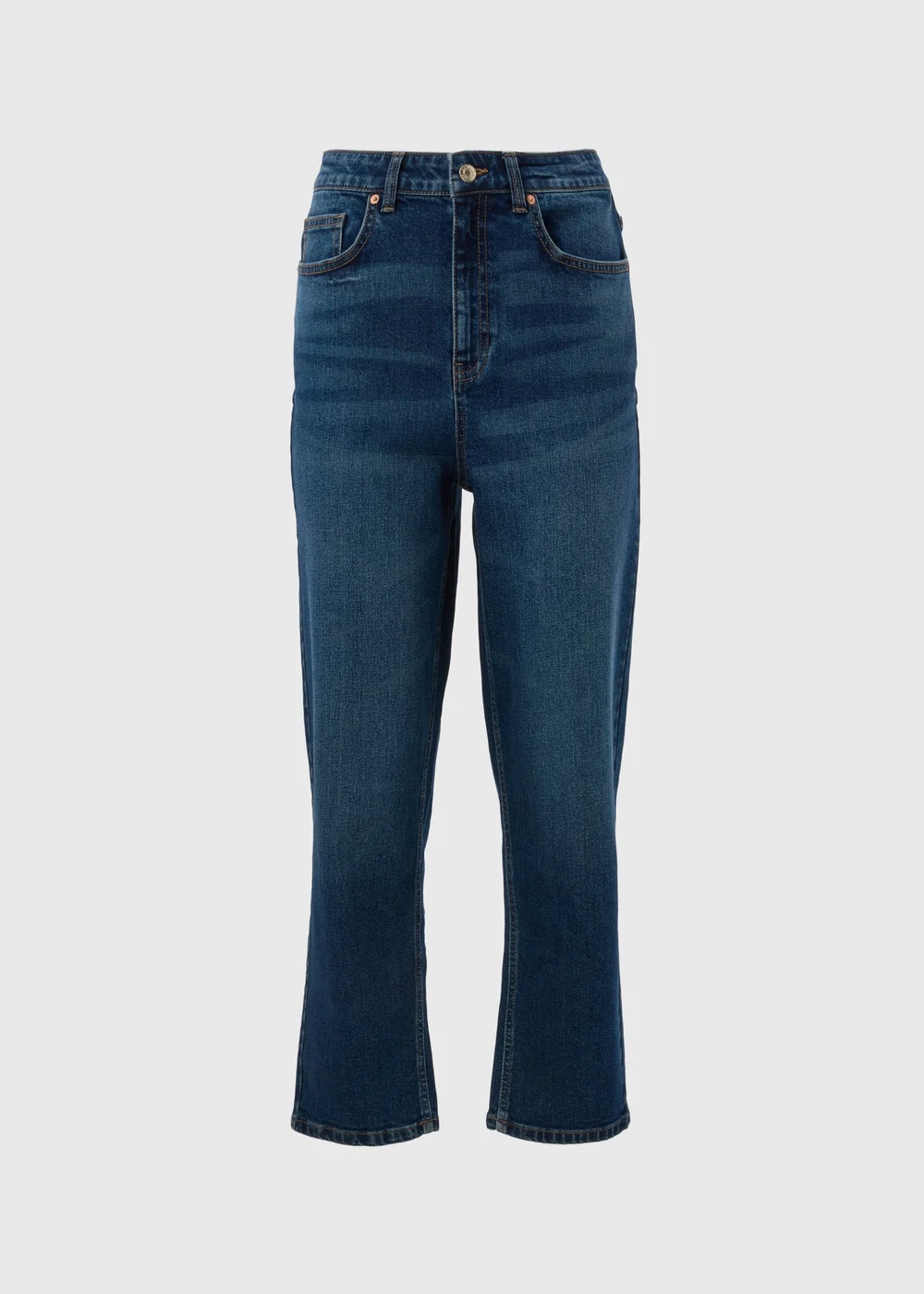 Indigo Mom Jeans - 8/L29 Image 5