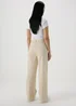 Ecru Wide Leg Jeans - Size 08 29 leg Image 2