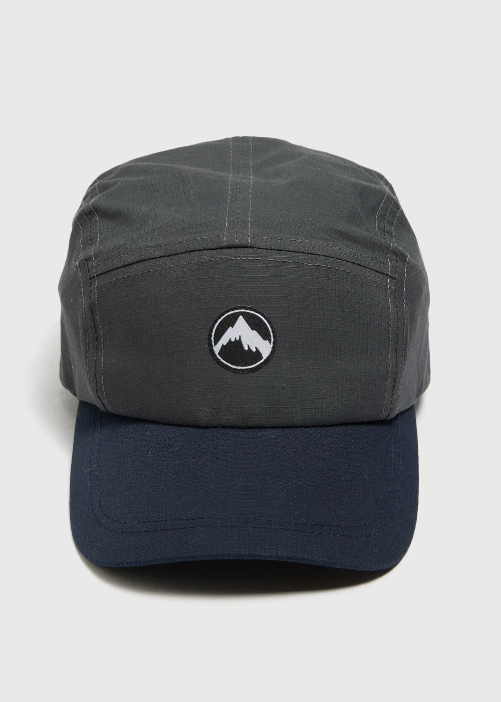 Grey Panel Logo Cap - One Size Image 1