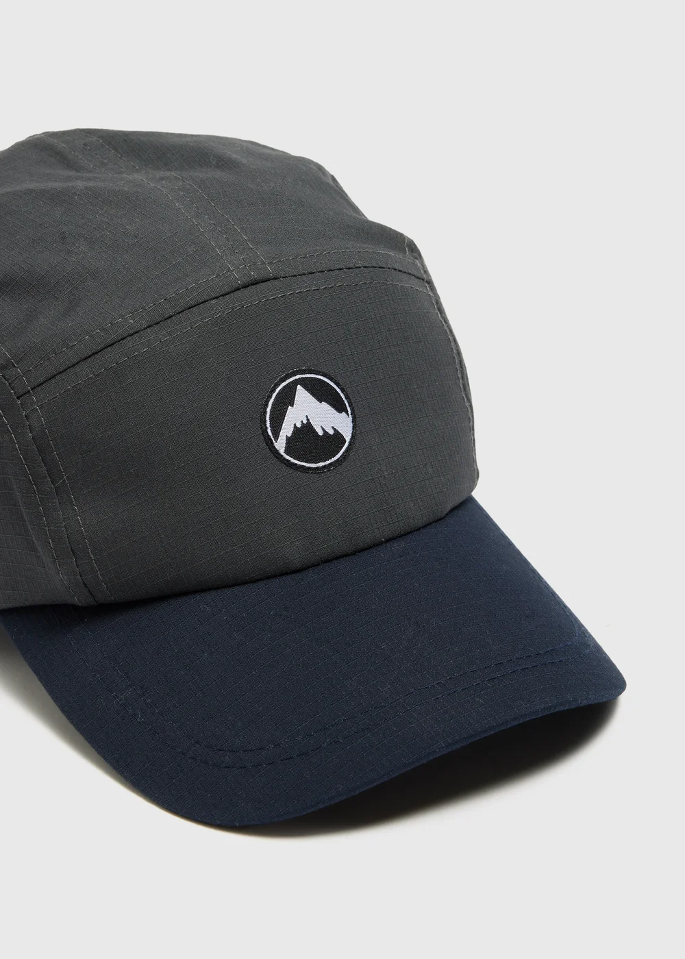 Grey Panel Logo Cap - One Size Image 2