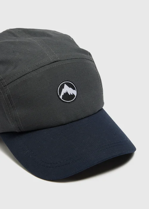 Grey Panel Logo Cap - One Size Image 2