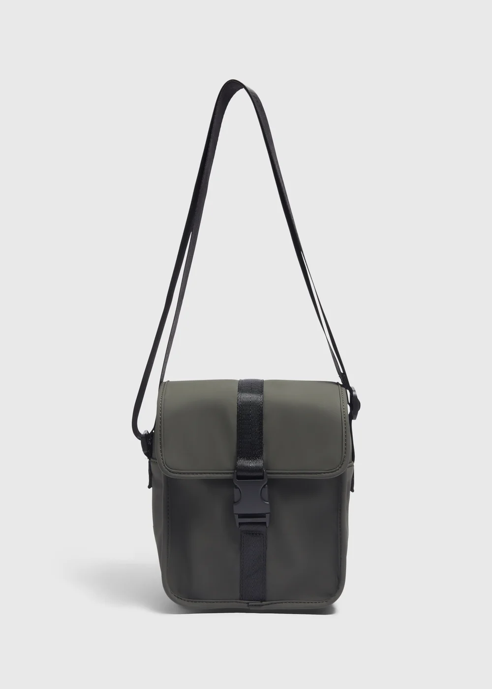 Khaki Cross Body Bag - One Size Image 1