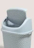 Grey Plastic Bin (30cmx23cm) Image 2