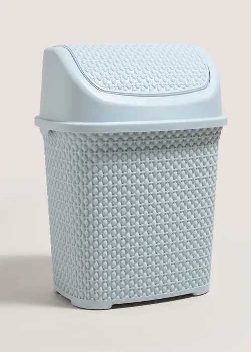 Grey Plastic Bin (30cmx23cm) Image 1