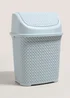 Grey Plastic Bin (30cmx23cm) Image 1