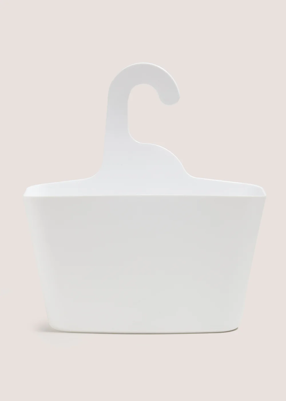 White Plastic Shower Caddy (28cmx32cm) Image 1