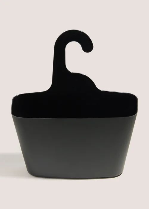 Black Plastic Shower Caddy (32cmx28cmx12cm) Image 1
