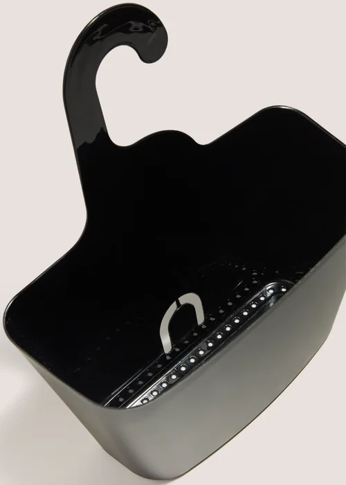 Black Plastic Shower Caddy (32cmx28cmx12cm) Image 2