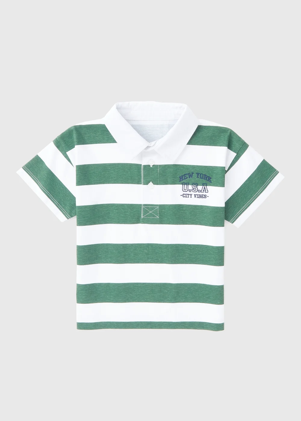 Boys White Rugby Shirt (1-7yrs) - 1-1.5 Yrs Image 1