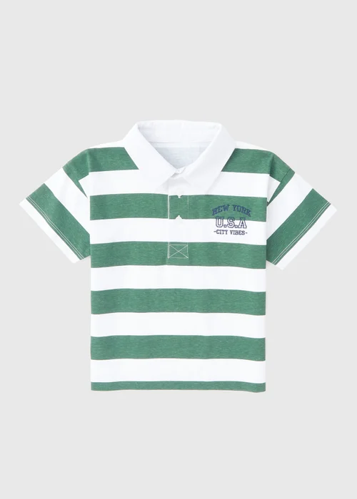 Boys White Rugby Shirt (1-7yrs) - 1-1.5 Yrs Image 1