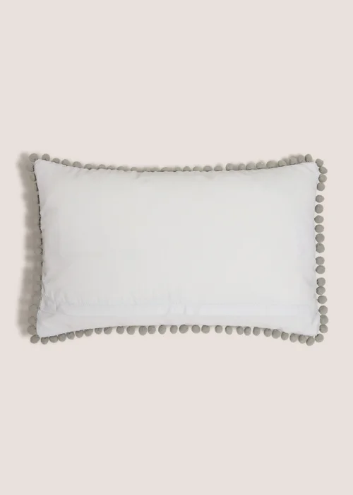 Printed Heart Cushion Image 2