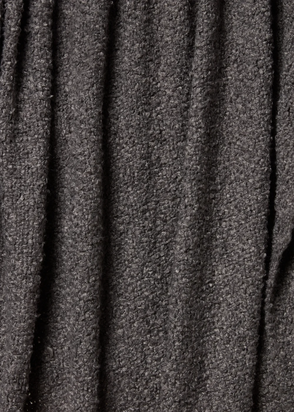 Grey Boucle Throw Image 2