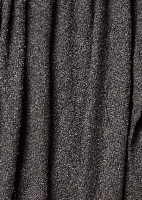 Grey Boucle Throw Image 2