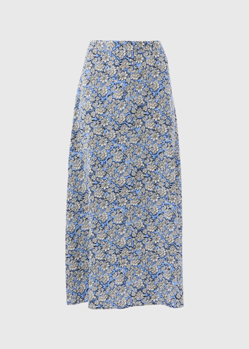 Blue Floral Midaxi Skirt - 8 Image 5