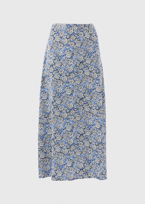 Blue Floral Midaxi Skirt - 8 Image 5