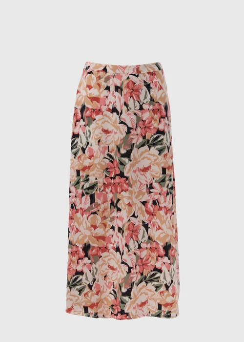 Multicolour Floral Flared Maxi Skirt - 8 Image 5