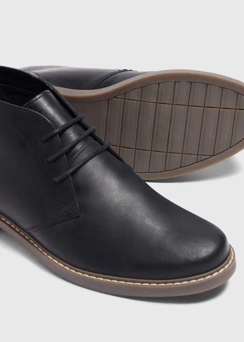 Black Chukka Boots - Size 6 Image 2