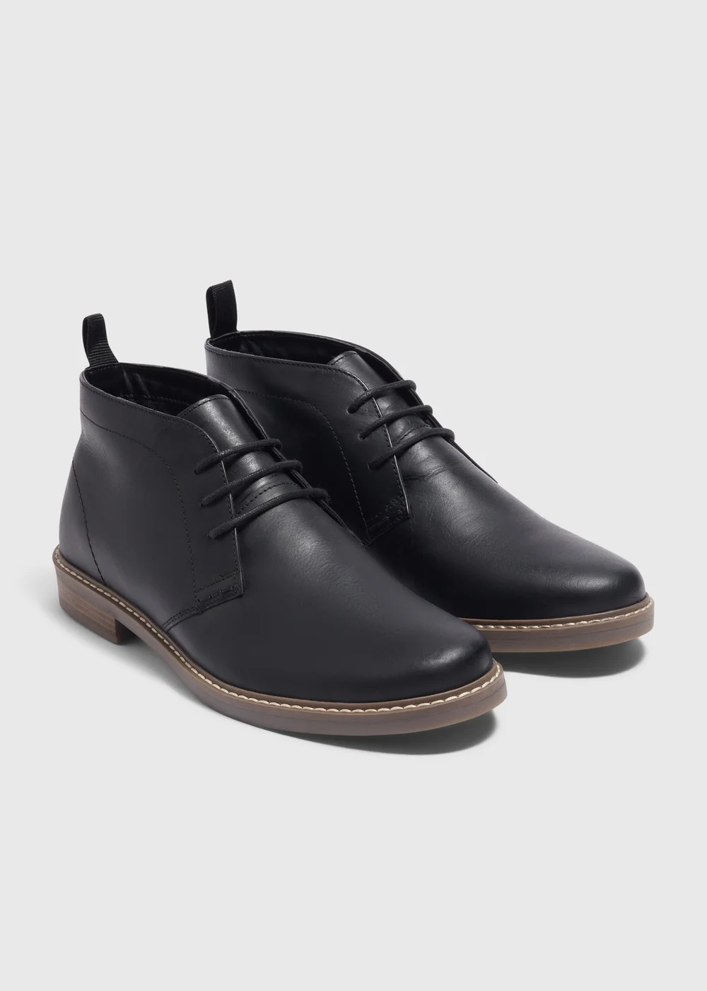 Black Chukka Boots - Size 6 Image 1