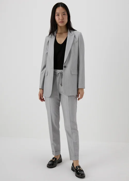 Et Vous Grey Tapered Trousers - 8 Image 1