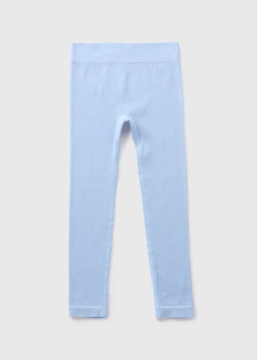 Girls Blue Seamless Leggings (7-15yrs) - S Image 1