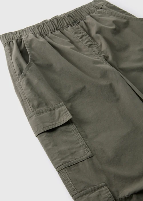 Girls Khaki Cargo Trousers (7-15yrs) - Age 7 Years Image 2