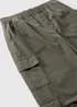 Girls Khaki Cargo Trousers (7-15yrs) - Age 7 Years Image 2