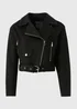 Black Suede Biker Jacket - 8 Image 5