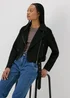 Black Suede Biker Jacket - 8 Image 4