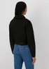 Black Suede Biker Jacket - 8 Image 2