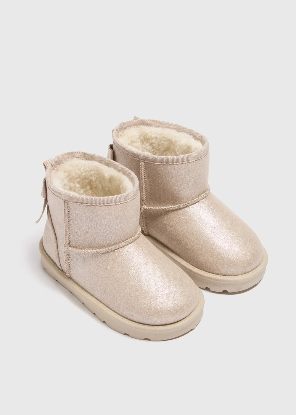 Girls Stone Snug Boots (Younger 4-9) - 6 Infant Image 1