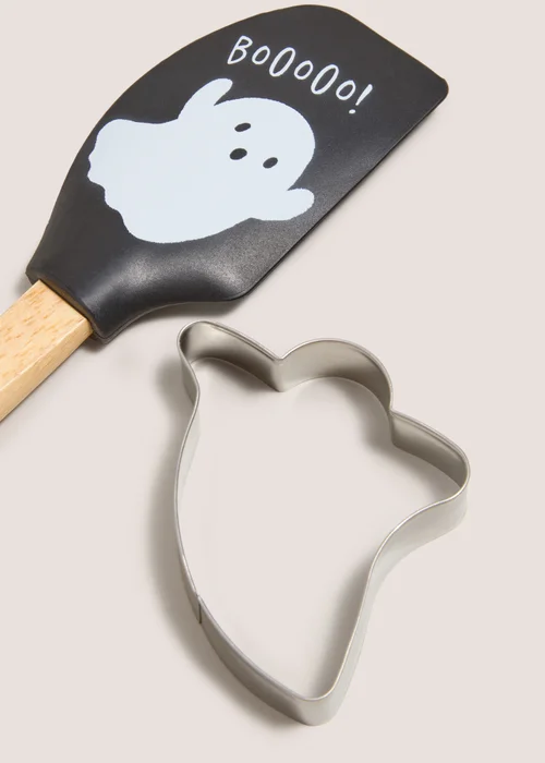 Halloween Spatula & Cookie Cutter Set Image 2