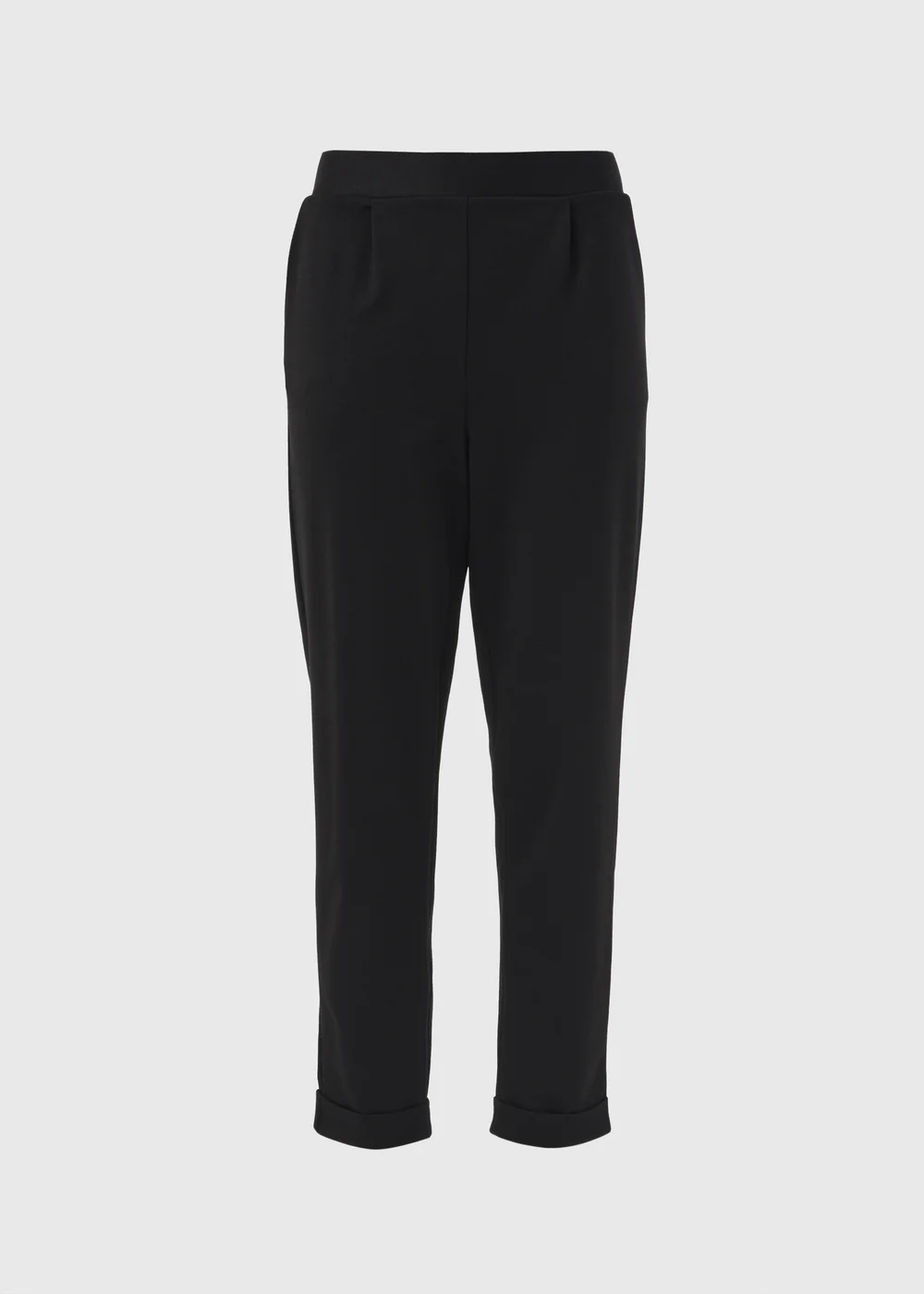Black Ponte Straight Leg Trousers - 8 Image 5