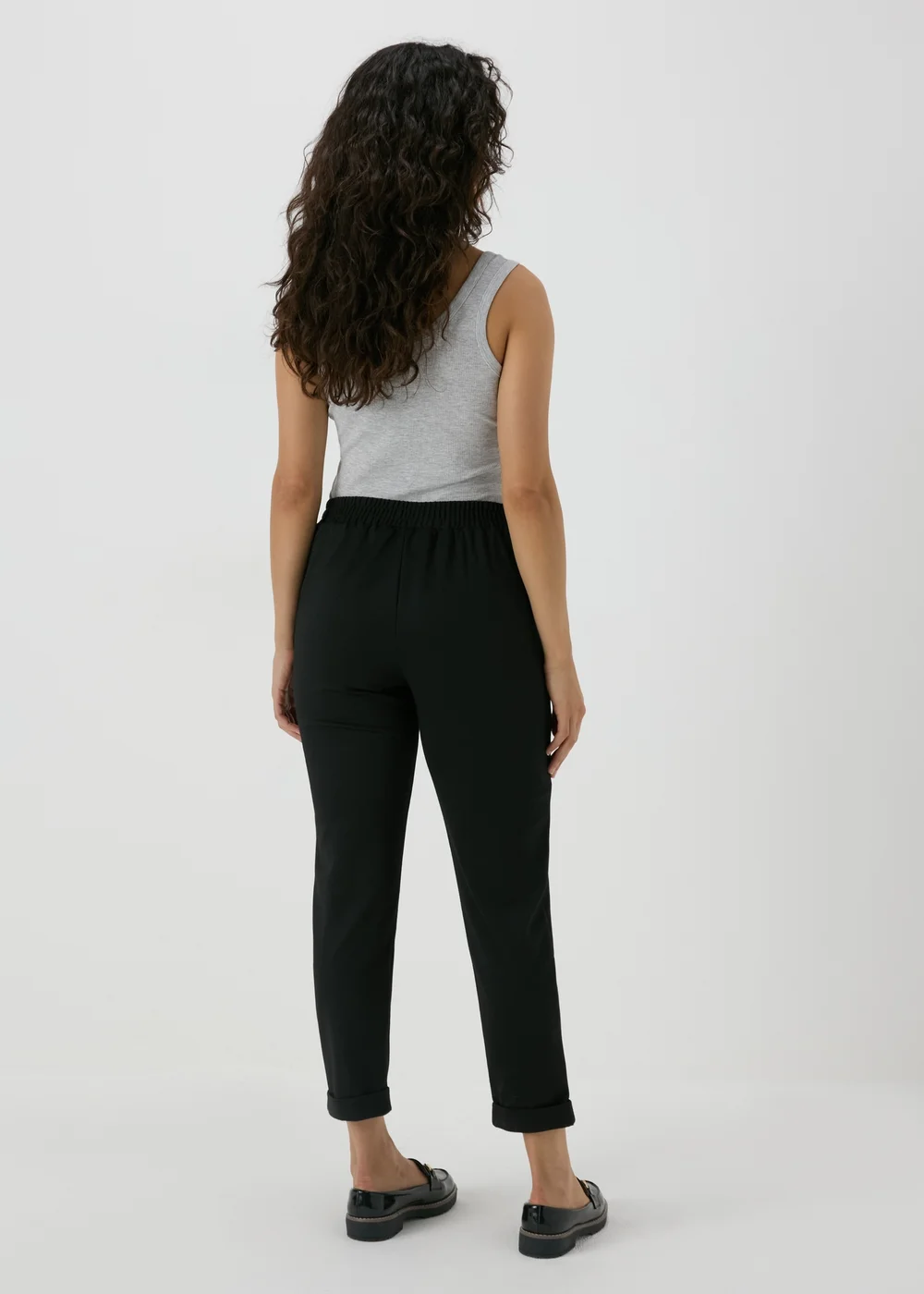 Black Ponte Straight Leg Trousers - 8 Image 3